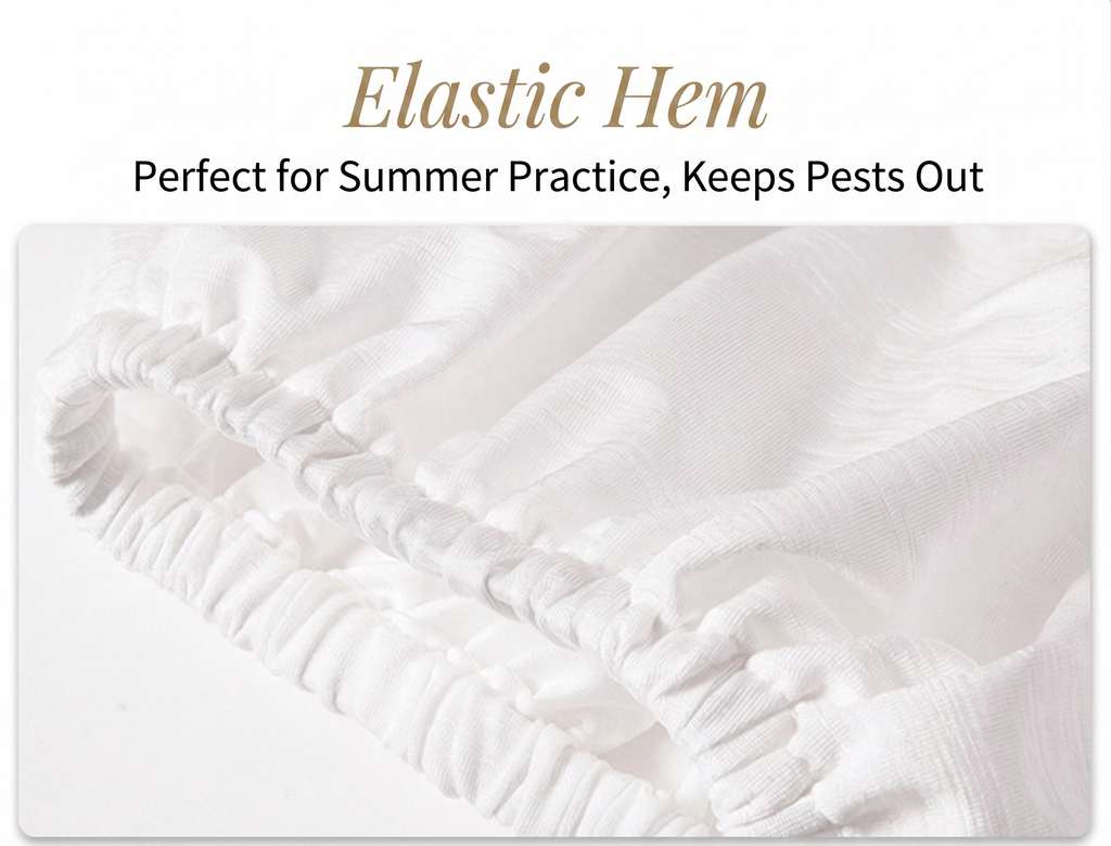 Silk-Feel Tai Chi Pants – Wide-Leg, Practice, Daily