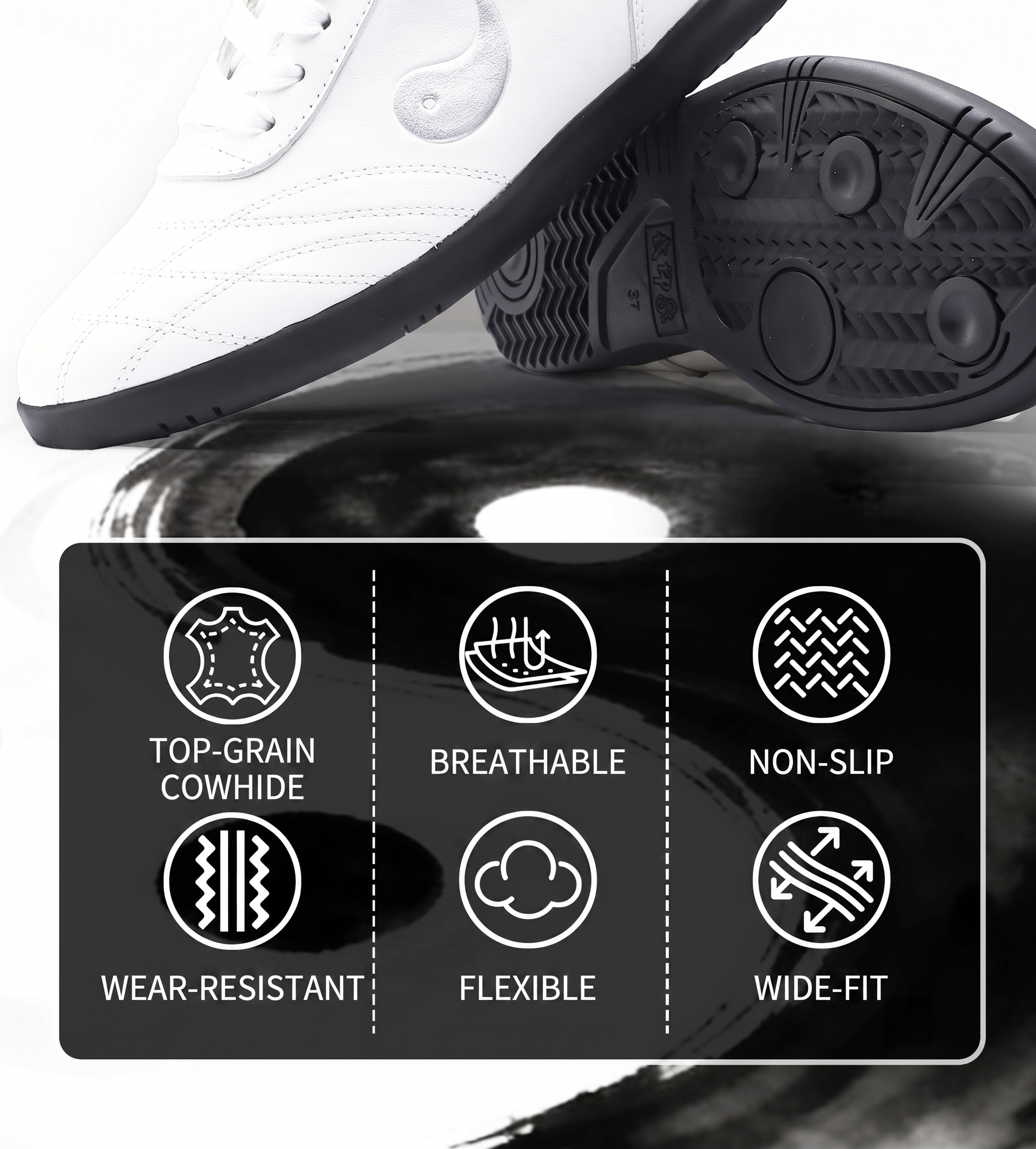 Leather Tai Chi Shoes — Rooted in Every Step