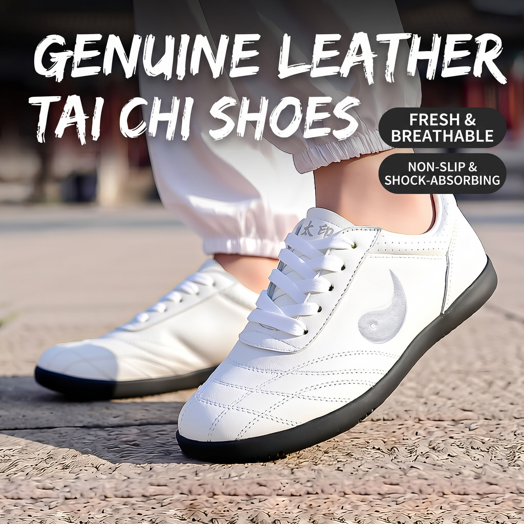 Leather Tai Chi Shoes — Rooted in Every Step
