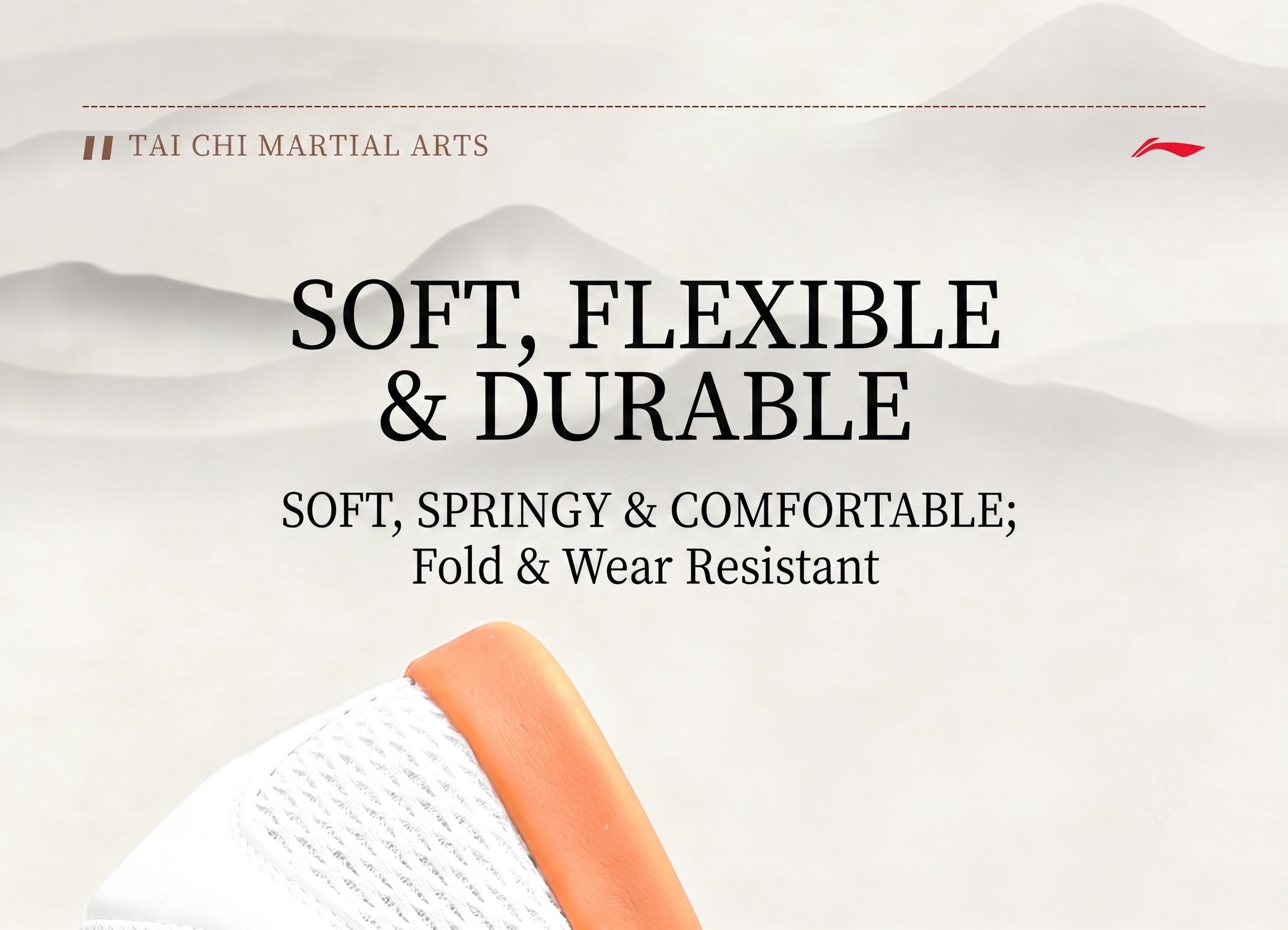 Li-Ning Tai Chi Shoes: Rooted in Stillness