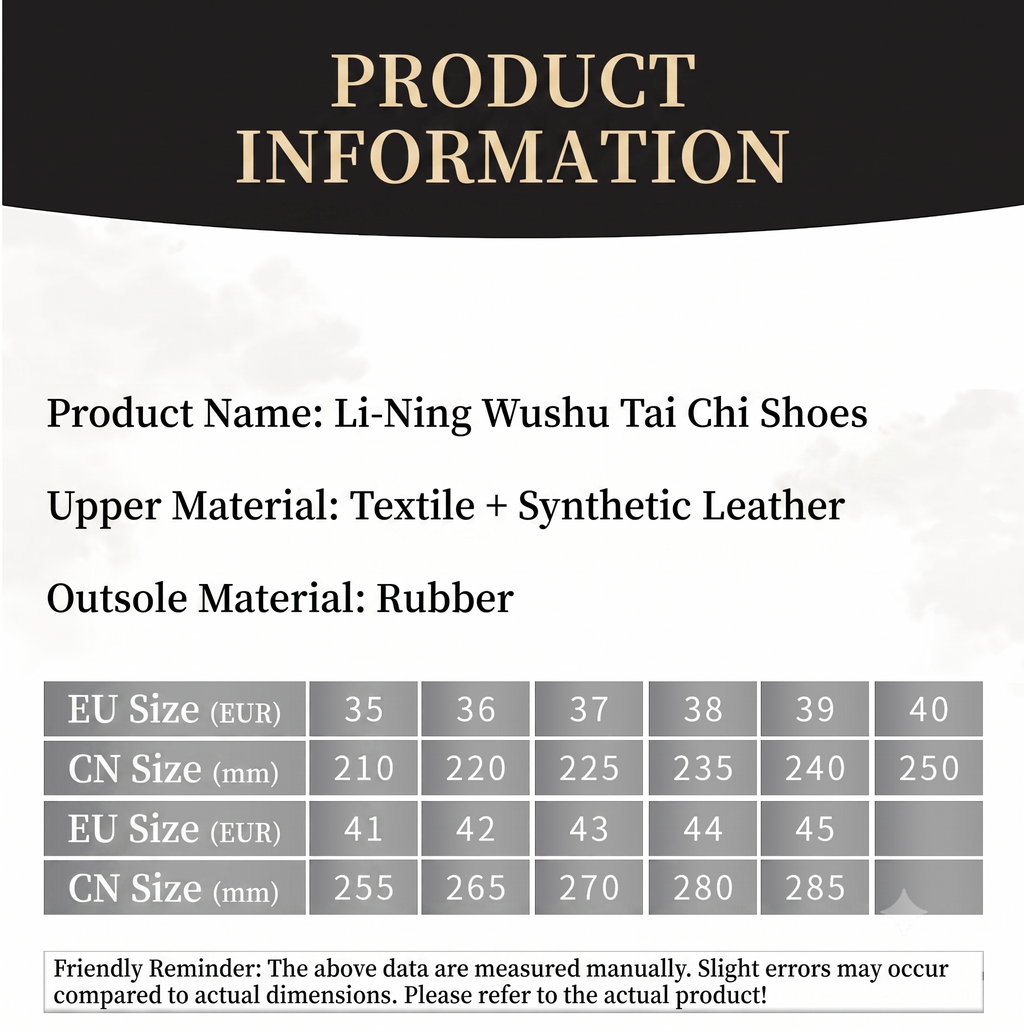 Li-Ning Tai Chi Shoes: Rooted in Stillness