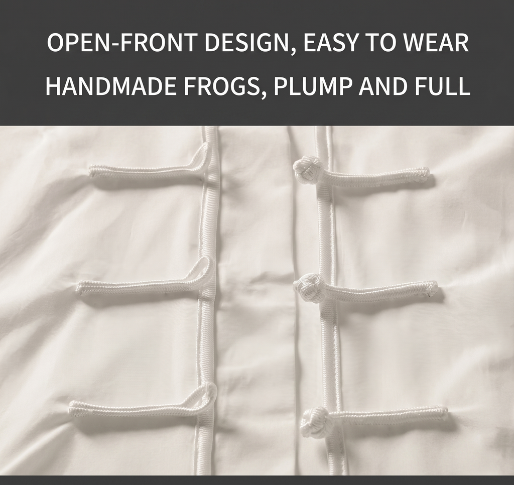 Heritage Flow | Handmade Knot-Button Tai Chi & Zen Meditation Suit